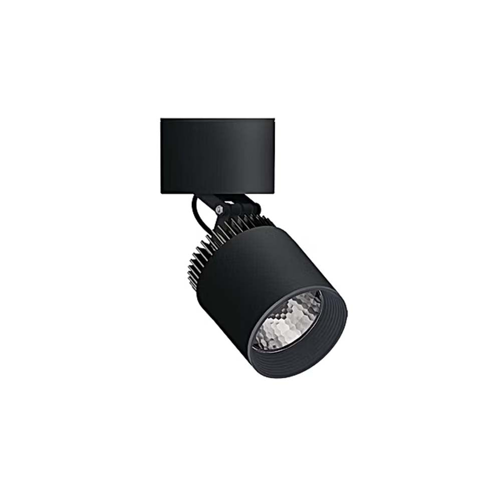 LUMINARIO LED SOBREPONER 20W/100-305V. 24 C20-S NEGRO 3000K LUZ CALIDA ELECTROMAG