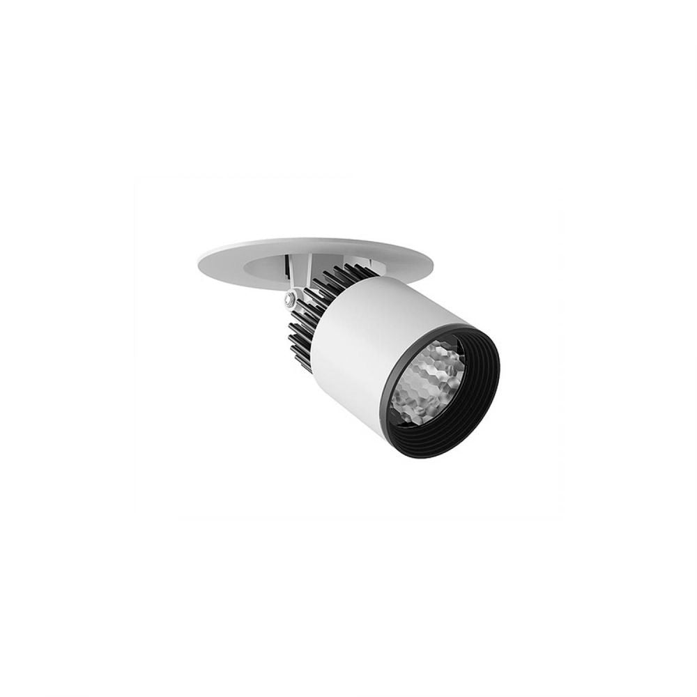 LUMINARIO LED EMPOTRAR 12W/100-305V. 24 C12-E BLANCO 3000K LUZ CALIDA ELECTROMAG