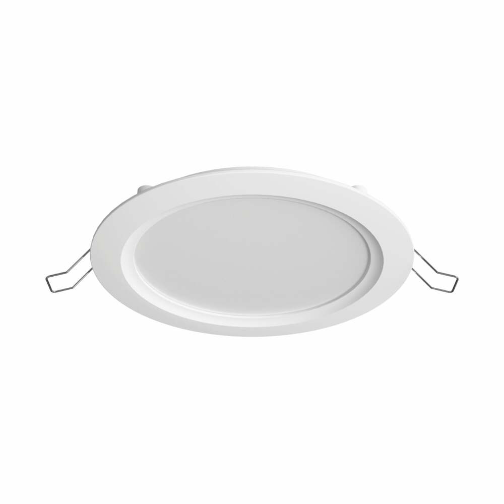 LUMINARIO LED DOWNLIGHT LUNA FLAT RD 9W STD 100-305V. BLANCO 3000K LUZ CALIDA ELECTROMAG