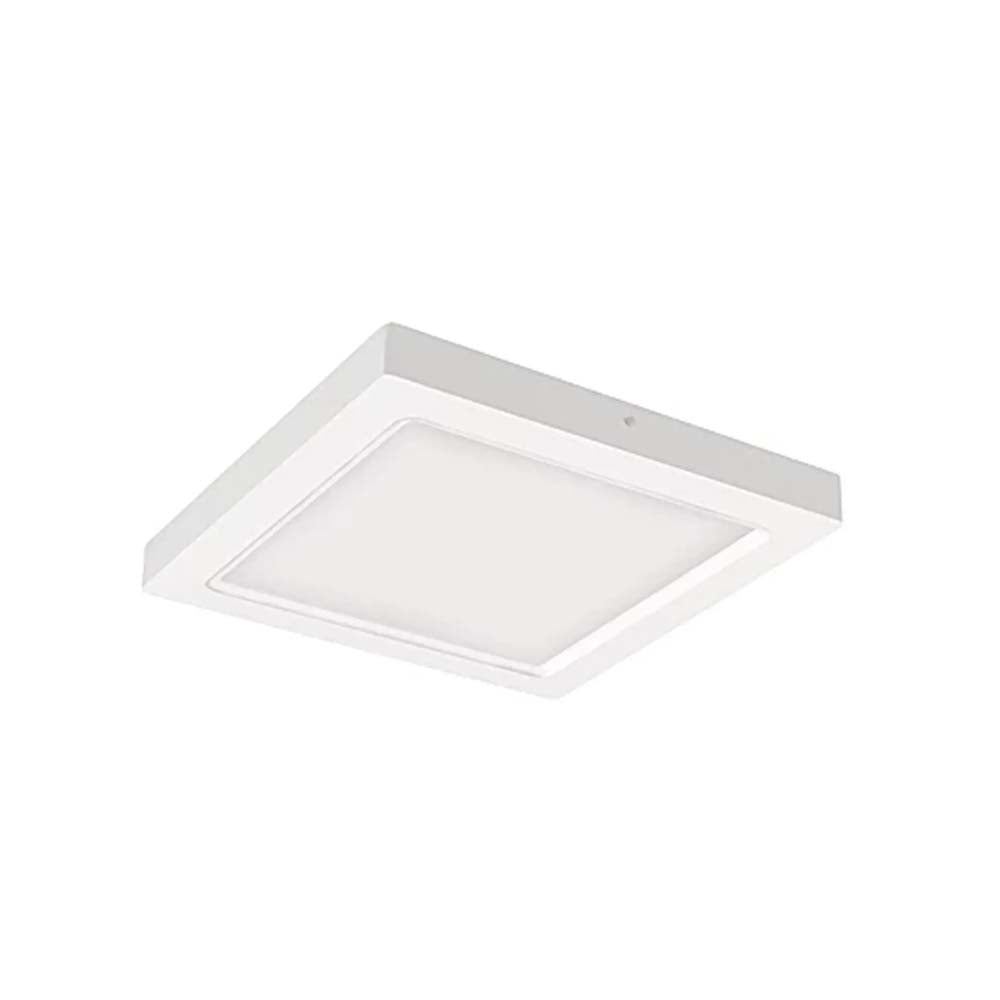 LUMINARIO LED DOWNLIGHT LUNA FLAT SQ 18 S 18W/100-305V. BLANCO 6000K LUZ DE DIA ELECTROMAG