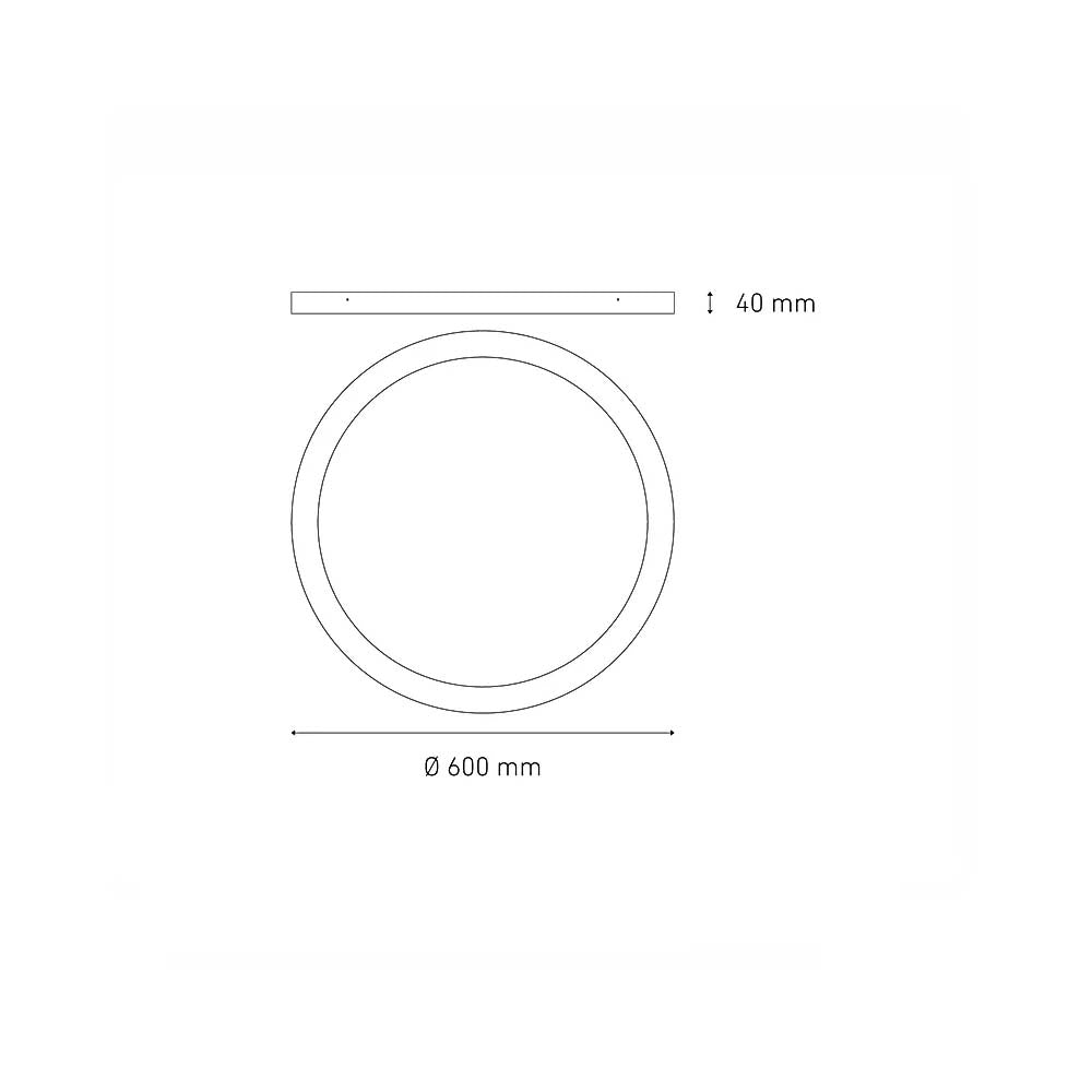 LUNA 45 FLAT S 100-305V 6000k BC