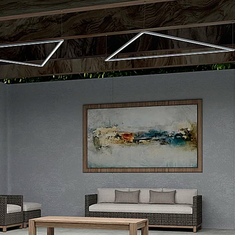 LUMINARIO LED SERIE II BL FLAT 3W/100-140V. 450MM. BLANCO 4000K LUZ NEUTRA ELECTROMAG