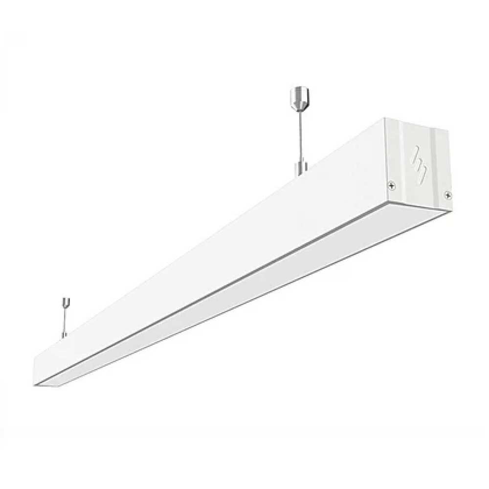 LUMINARIO LED SERIE III BL FLAT 23W/100-140V. 1200MM. NEGRO 3000K LUZ CALIDA ELECTROMAG