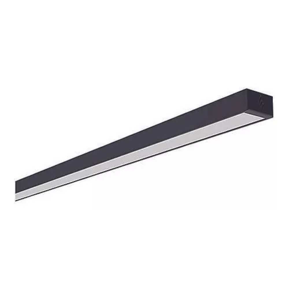 LUMINARIO LED SERIE III BL FLAT 35W/100-140V. 1800MM. NEGRO 6000K LUZ DE DIA ELECTROMAG