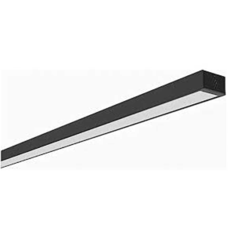 LUMINARIO LED SERIE III BL FLAT 35W/100-140V. 1800MM. NEGRO 3000K LUZ CALIDA ELECTROMAG
