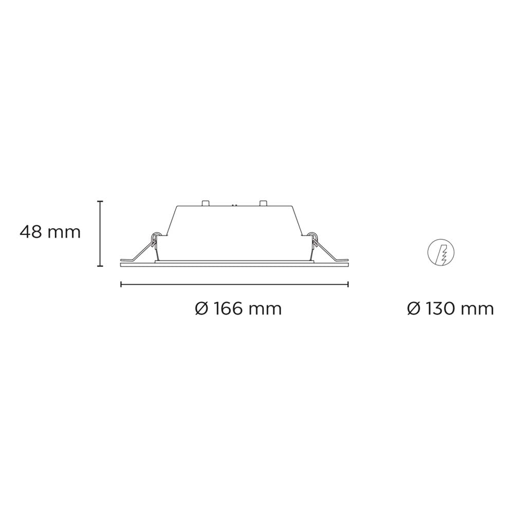 LUNA 9/11W 100-240V 60K BLANCO.