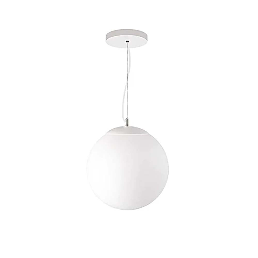 LUMINARIO LED SUSPENDIDO GLOBE 6" 8W/100-140V. BLANCO 3000K LUZ CALIDA ELECTROMAG *** HAE ***