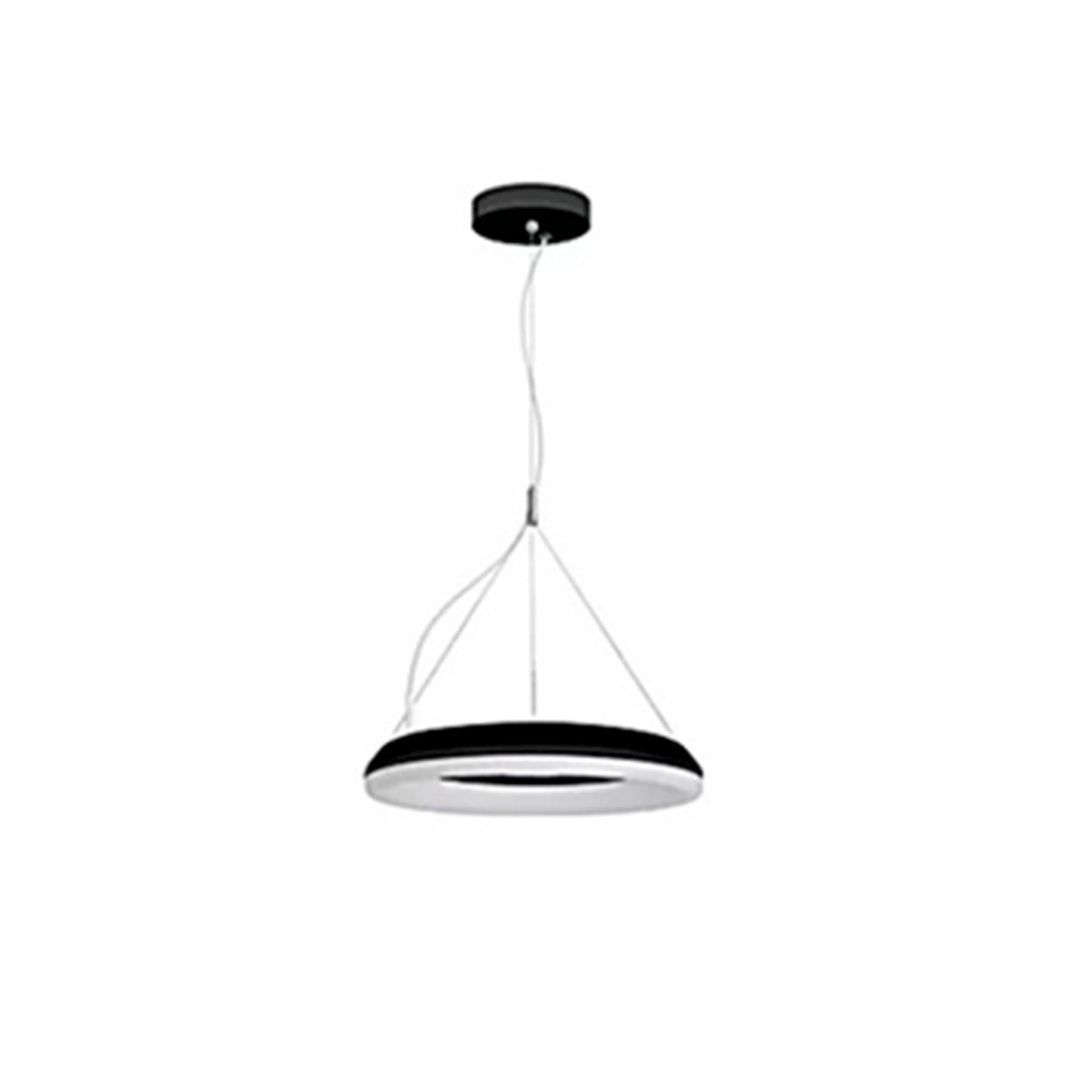LUMINARIO LED SUSPENDIDO DONNA 25 14W/100-140V. NEGRO 4000K LUZ NEUTRA ELECTROMAG