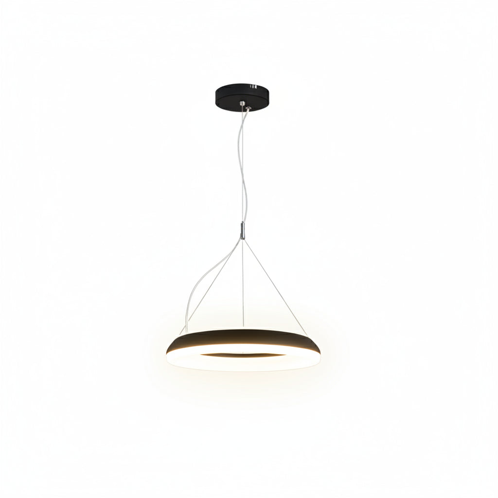 LUMINARIO LED SUSPENDIDO DONNA 25 14W/100-140V. NEGRO 4000K LUZ NEUTRA ELECTROMAG