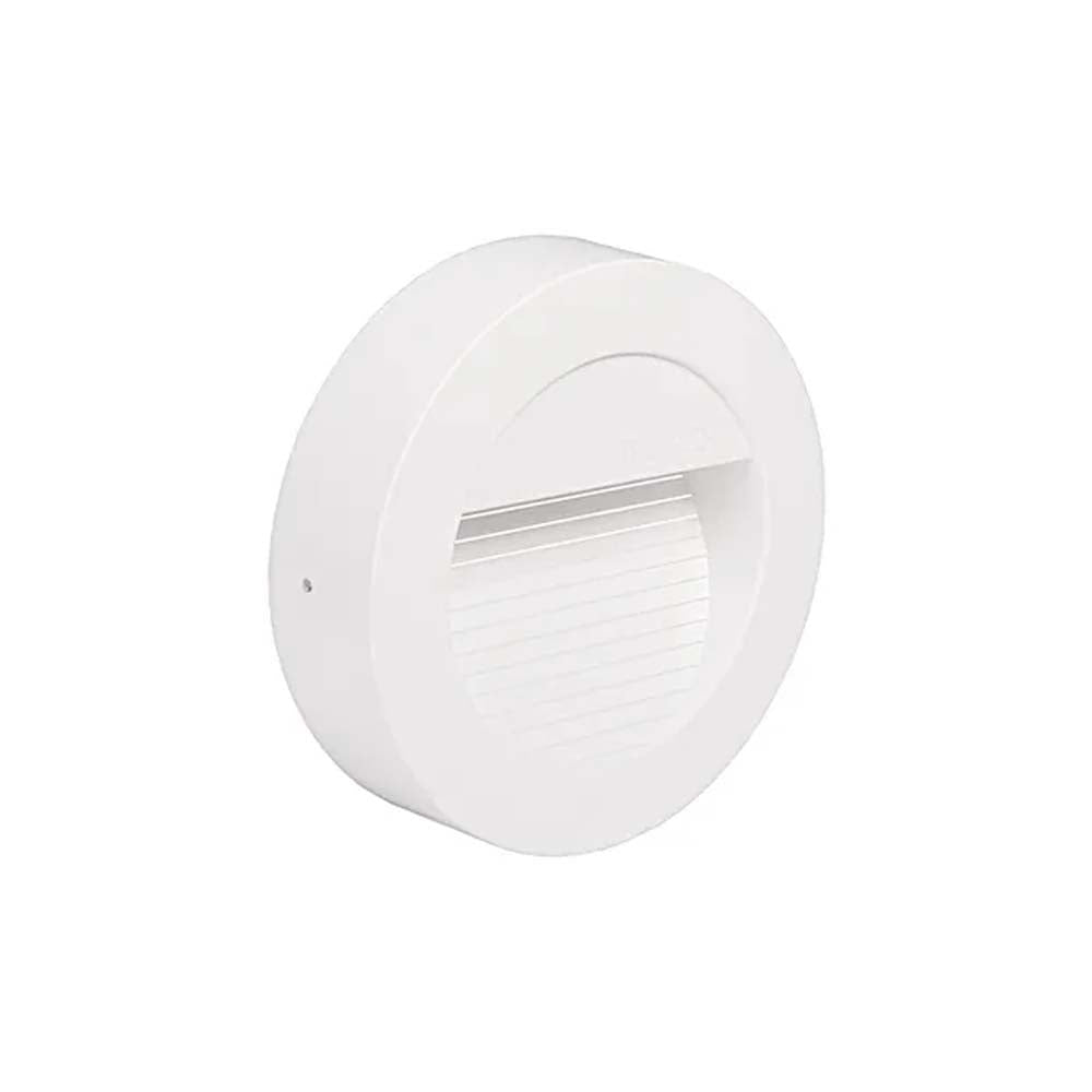 LUMINARIO LED CIRCULAR EMPOTRAR/SOBREPONER SW 10 1.6W/100-240V. BLANCO 2700K LUZ CALIDA ELECTROMAG