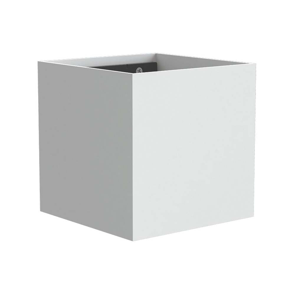 LUMINARIO LED SOBREPONER MURO APLIQUE CUBO A10 6.5W/100-240V. NEGRO 3000K LUZ CALIDA ELECTROMAG