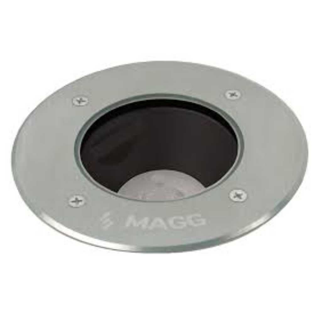 LUMINARIO LED EMPOTRAR PISO EP 100 3.5W/100-305V. 18 INOXIDABLE 2700K. LUZ CALIDA ELECTROMAG