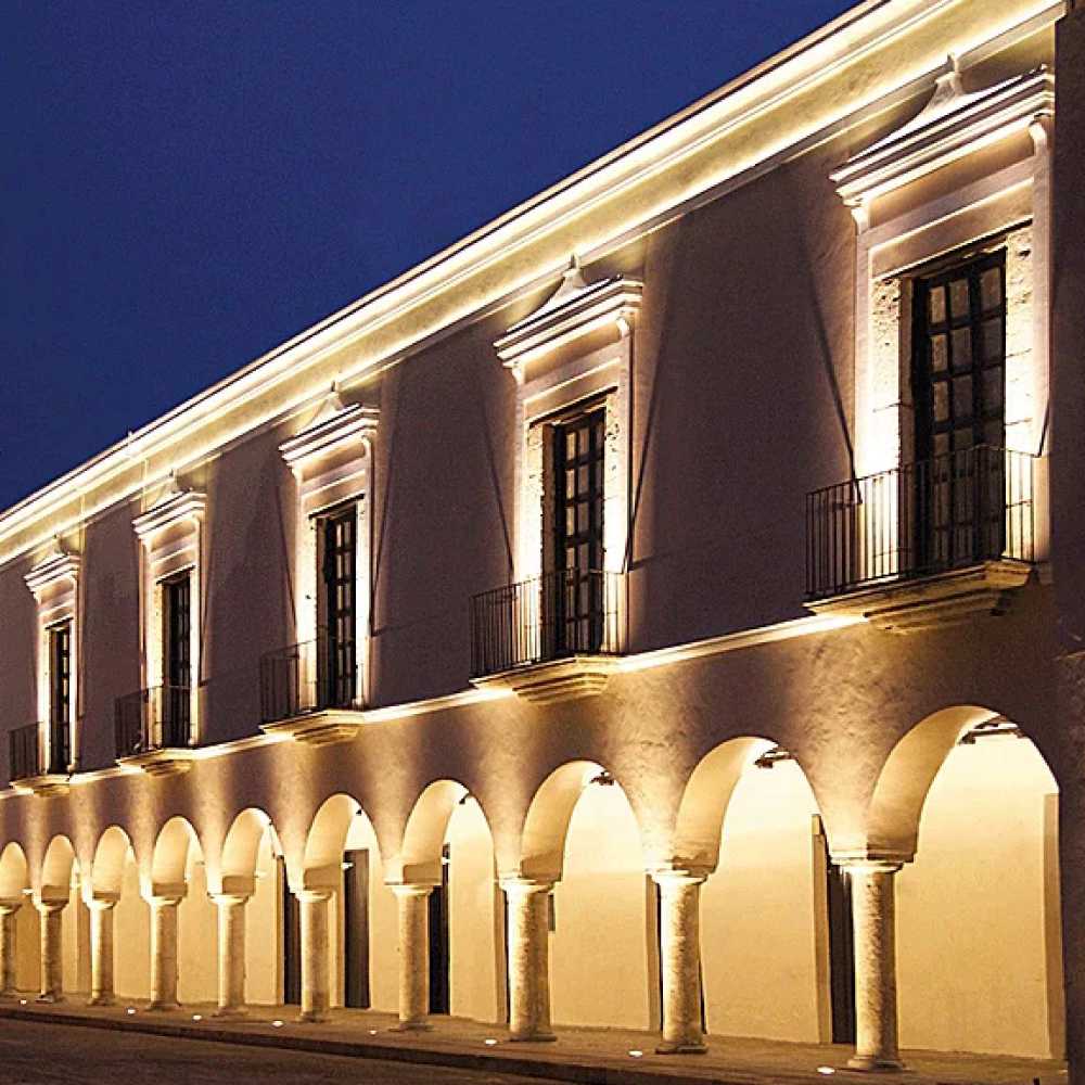 LUMINARIO LED EMPOTRAR PISO EP 100 3.5W/100-305V. 18 INOXIDABLE 2700K. LUZ CALIDA ELECTROMAG