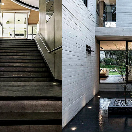 LUMINARIO LED EMPOTRAR PISO EP 120 8W/100-305V. 18 GRIS 4000K. LUZ NEUTRA ELECTROMAG