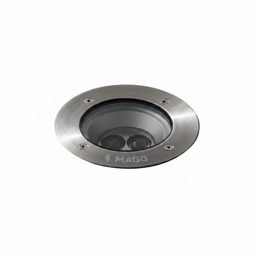 EMPOTRADO A PISO 120 LED 6W/24VCD. 55 3000K F.C. *** PRODUCTOS CON EXIST. NAVE 7 ***