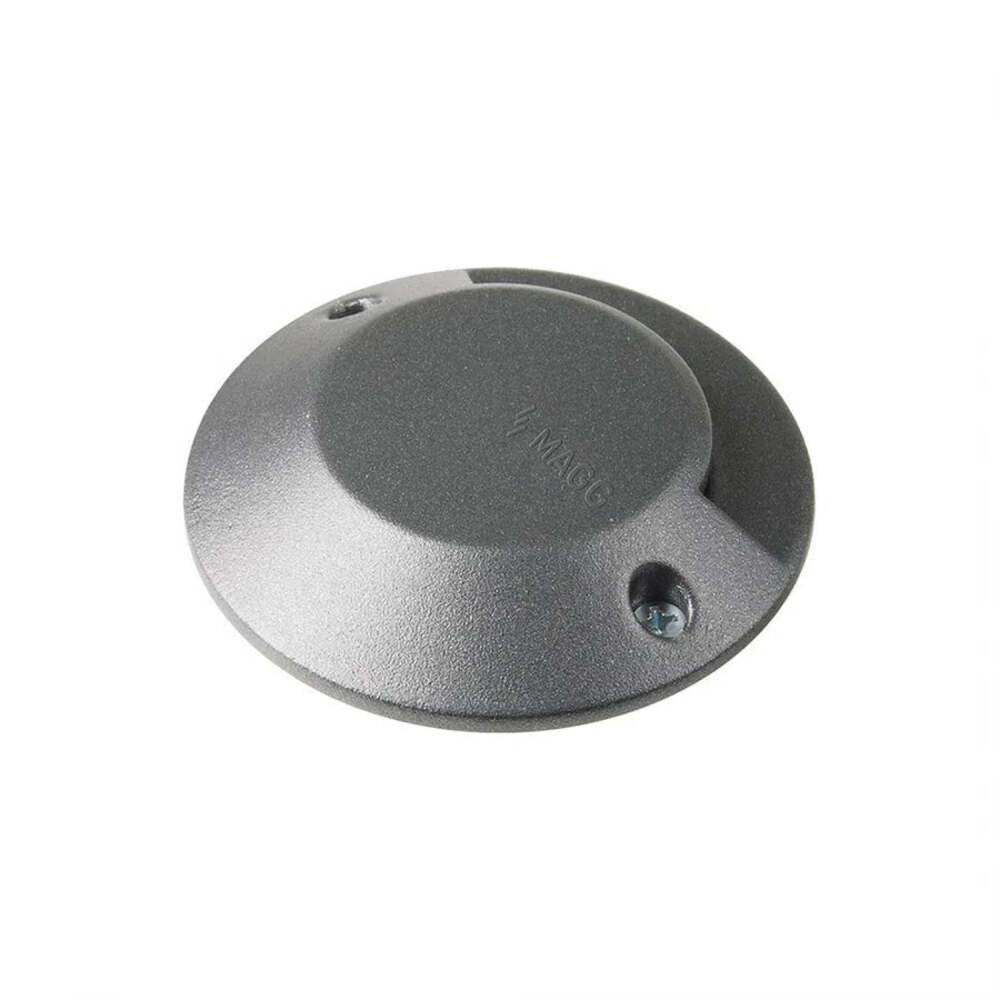 LUMINARIO LED EMPOTRAR PISO SIDE EMITTER 1 S 2W/100-240V. GRIS 2700K LUZ CALIDA ELECTROMAG