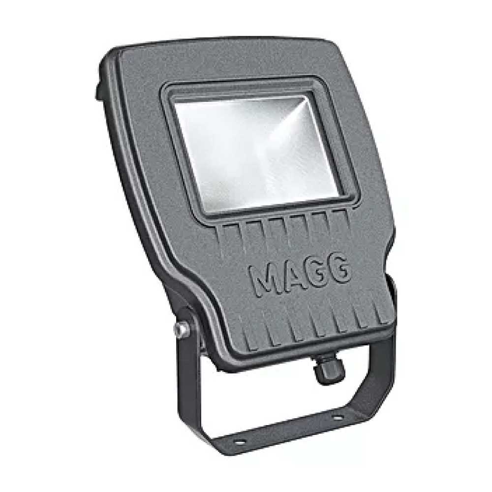 LUMINARIO LED PROYECTOR SOBREPONER MURO/PISO KR 130 130W/100-240V. 60X90 GRIS 6000K LUZ DE DIA ELECTROMAG