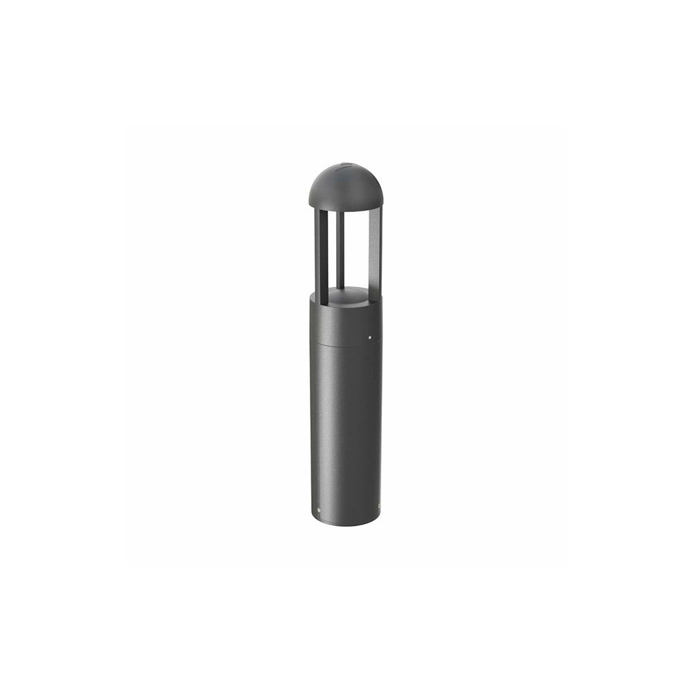 LUMINARIO LED EMPOTRADO PISO BOLLARD VENECIA DOMO 450 6W/100-305V. GRIS 3000K LUZ CALIDA ELECTROMAG
