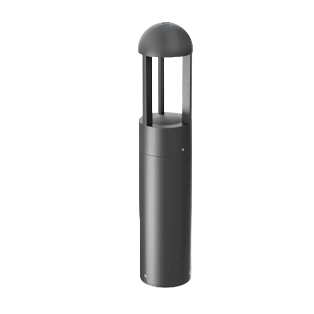 LUMINARIO LED EMPOTRADO PISO BOLLARD VENECIA DOMO 450 6W/100-305V. GRIS 3000K LUZ CALIDA ELECTROMAG