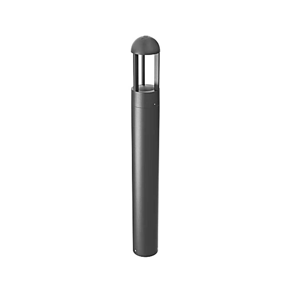 LUMINARIO LED EMPOTRADO PISO BOLLARD VENECIA DOMO 800 6W/100-305V. GRIS 3000K LUZ CALIDA ELECTROMAG