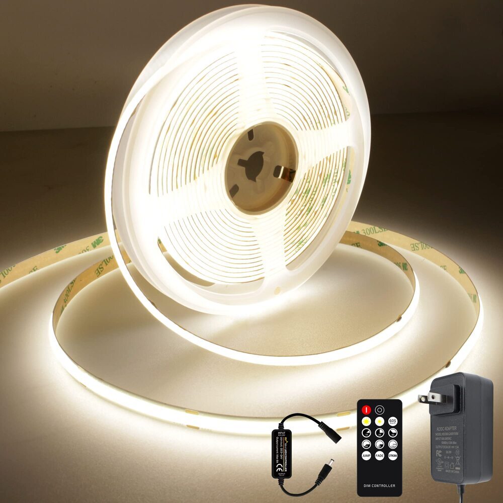 TIRA EXTRAPLANA LED 11W X MT 3000K 5 MT 480 LEDS X MT 120G IP20 ILUMILEDS