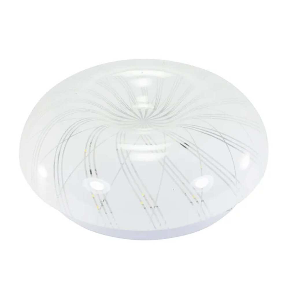 PANTALLA LED CON PATRON DE FLOR 10W 85-265V 6500K MCA MLESSO LE-SS08022-9 *** SIN T.E***