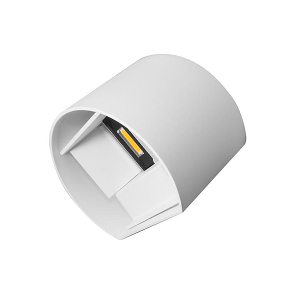 LUMINARIO DE PARED SOBREPONER LED BLANCO ANGULO AUTOAJUSTABLE 6W BLANCO CALIDO 85-265V IP65 ILUMILEDS