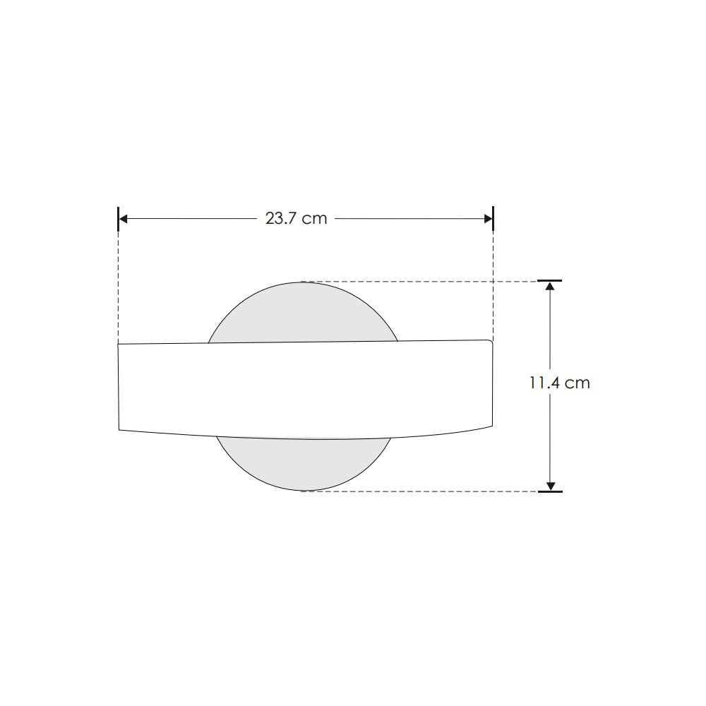 ARBOTANTE REDONDO BLANCO 5W 270 IP20 BLANCO CALIDO ILUMILEDS