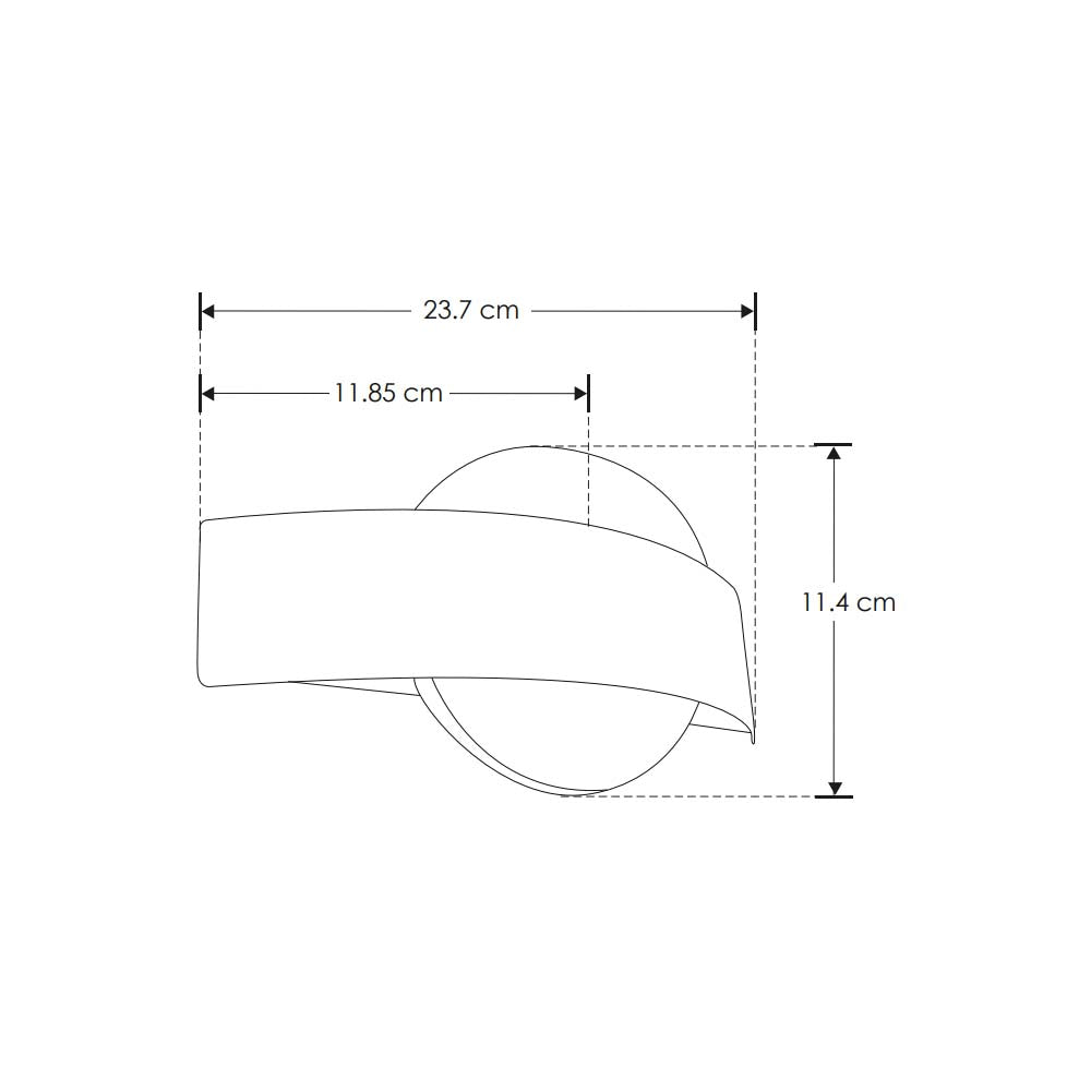 ARBOTANTE REDONDO BLANCO 5W 270 IP20 BLANCO CALIDO ILUMILEDS