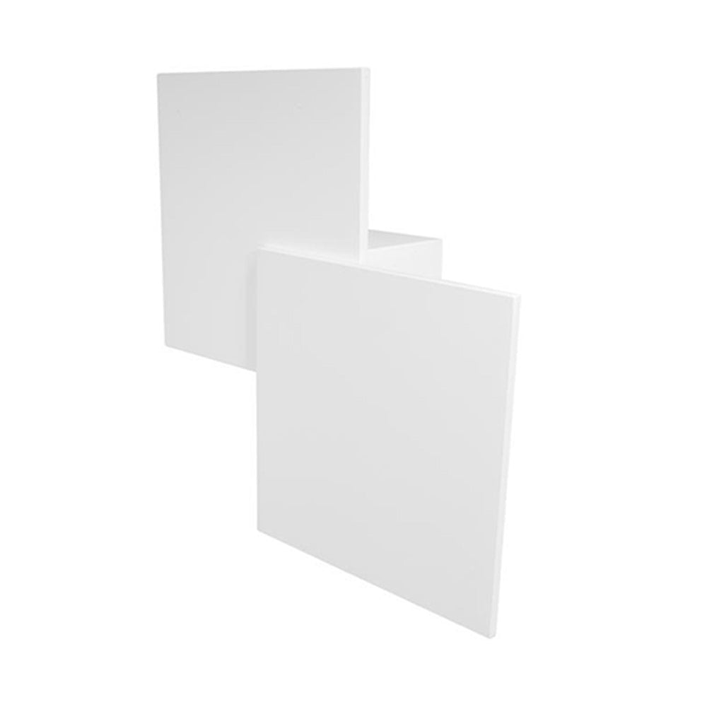 LUMINARIO DE PARED SOBREPONER LED BLANCO 6W BLANCO CALIDO SIMETRICO SALIDA DE LUZ INDIRECTA TRASERA 85-265V IP20 ILUMILEDS***HAE2025***