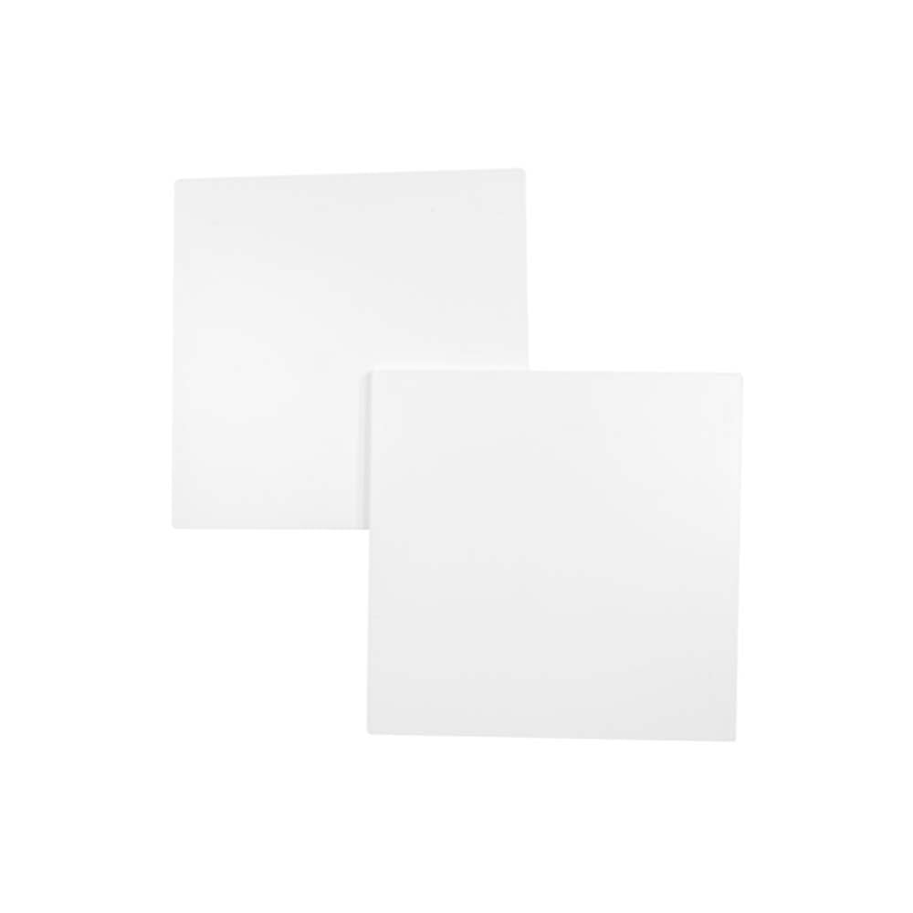 LUMINARIO DE PARED SOBREPONER LED BLANCO 6W BLANCO CALIDO SIMETRICO SALIDA DE LUZ INDIRECTA TRASERA 85-265V IP20 ILUMILEDS***HAE2025***