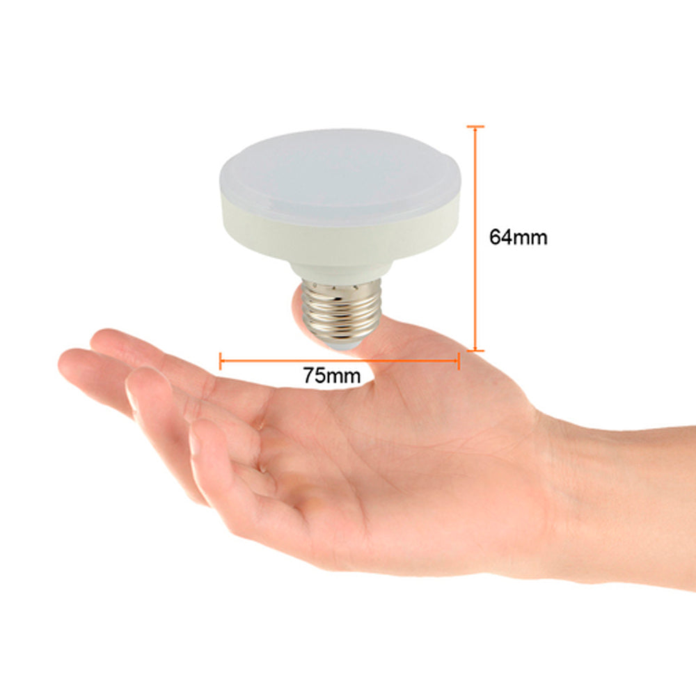 FOCO LED CIRCULAR TECNOLITE 9W LUZ SUAVE CÁLIDA BASE E27