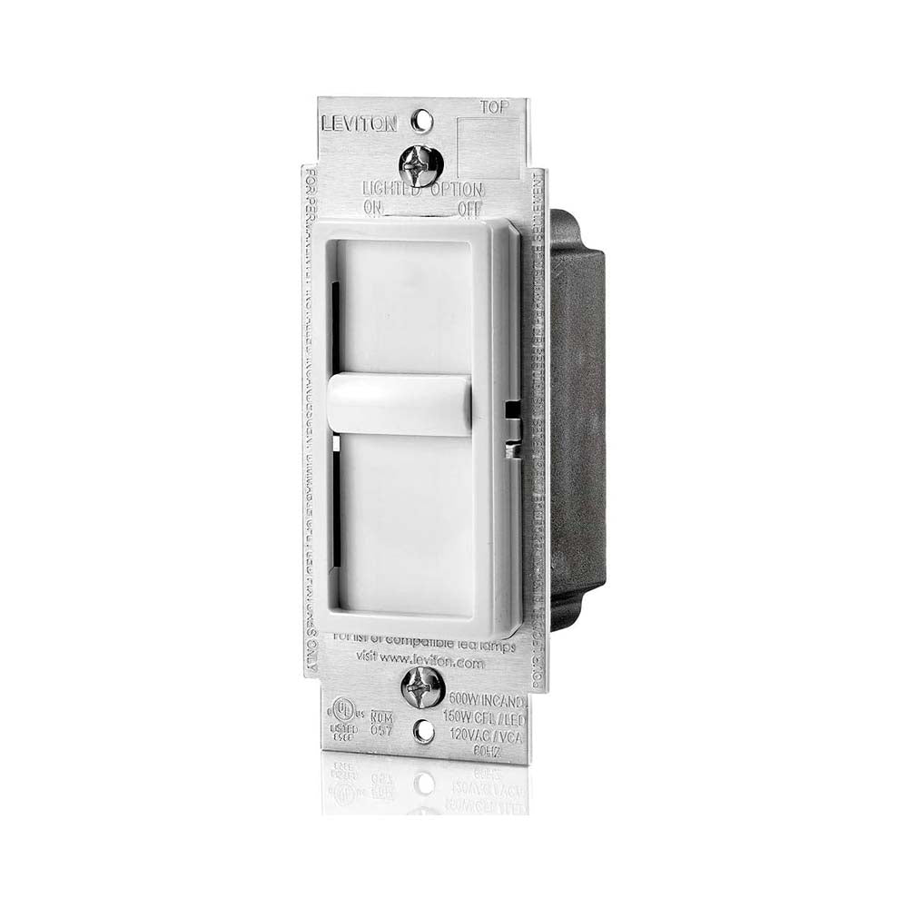 DIMMER INC. DESLIZ. 600W BLANCO 06631-0LW LEVITON