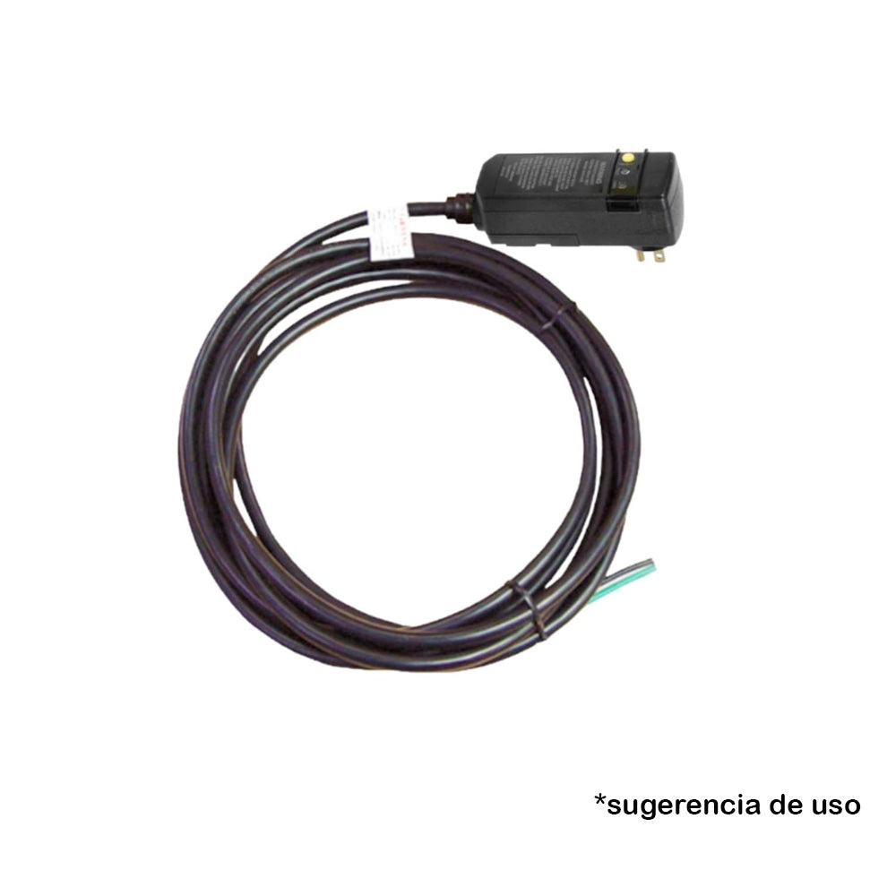 CLAVIJA ANGULAR 15A/125V. NEGRA GFCI 16593-000 LEVITON