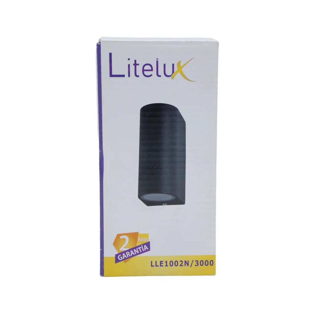 LUM DECORATIVO LED CURVO 10W 85-240V 3000K NEGRO