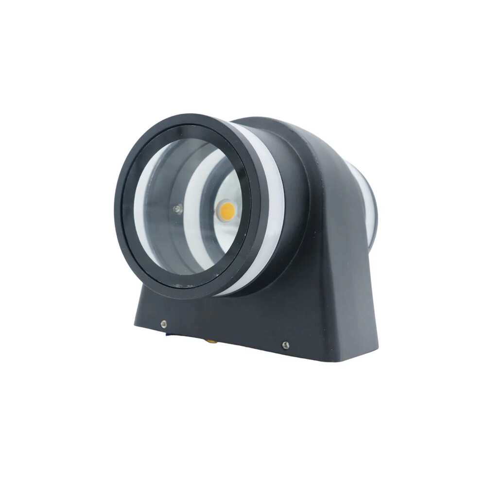 LUM DECORATIVO LED CUADRADO II 10W 85-240V 3000K NEGRO