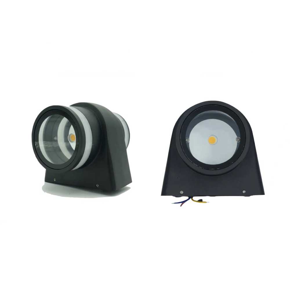 LUM DECORATIVO LED CUADRADO II 10W 85-240V 3000K NEGRO