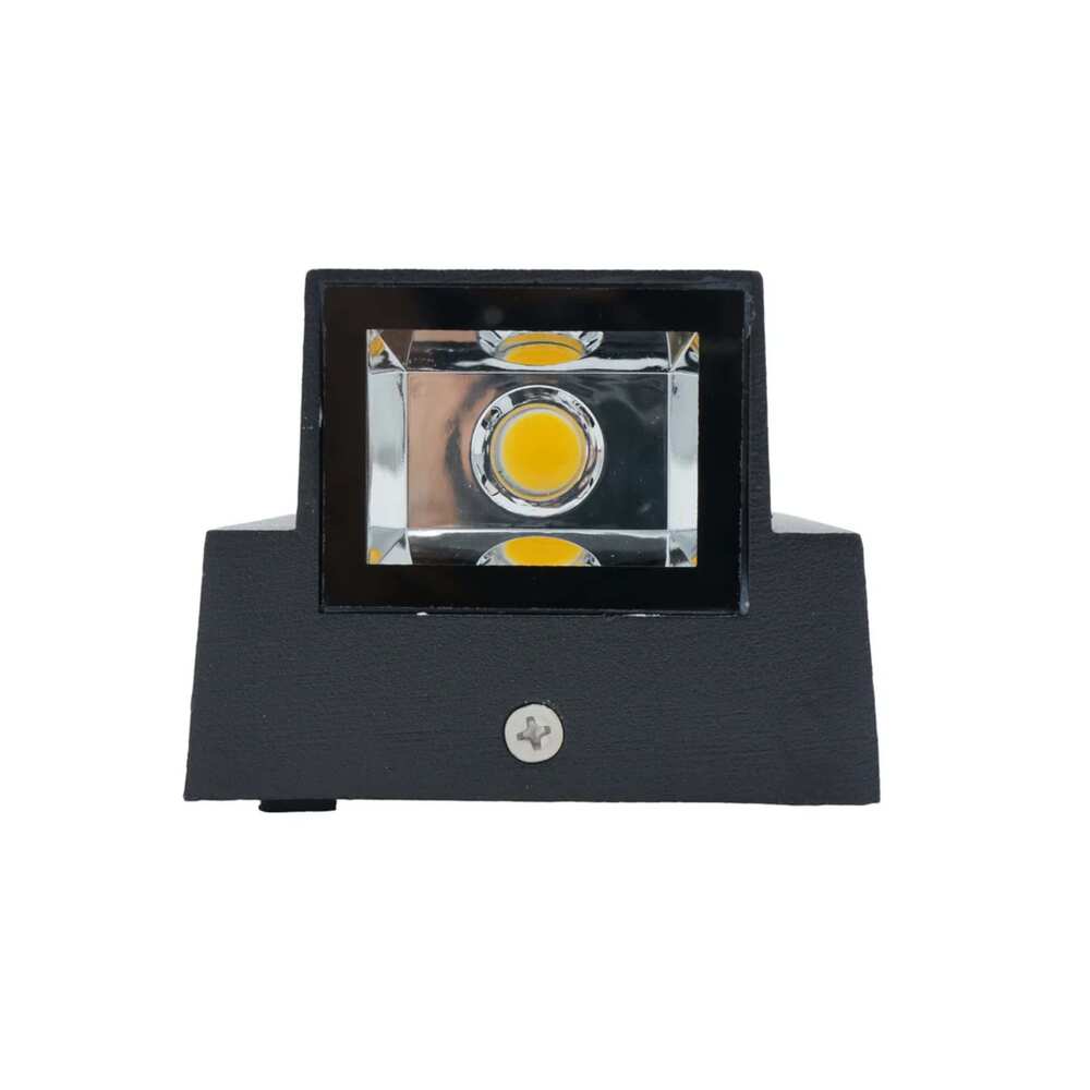 LUM DECORATIVO LED 6W 85-240V 3000K NEGRO