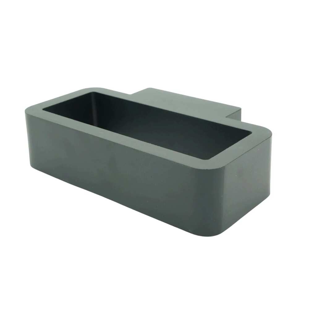 LUM DECORATIVO LED RECTANGULAR 7W 85-240V 3000K NEGRO