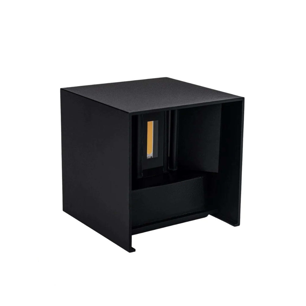 ARBOTANTE EXTERIOR LED 6W 3000K 100-240V IP54 10X10X10CM NEGRO TECNOLED