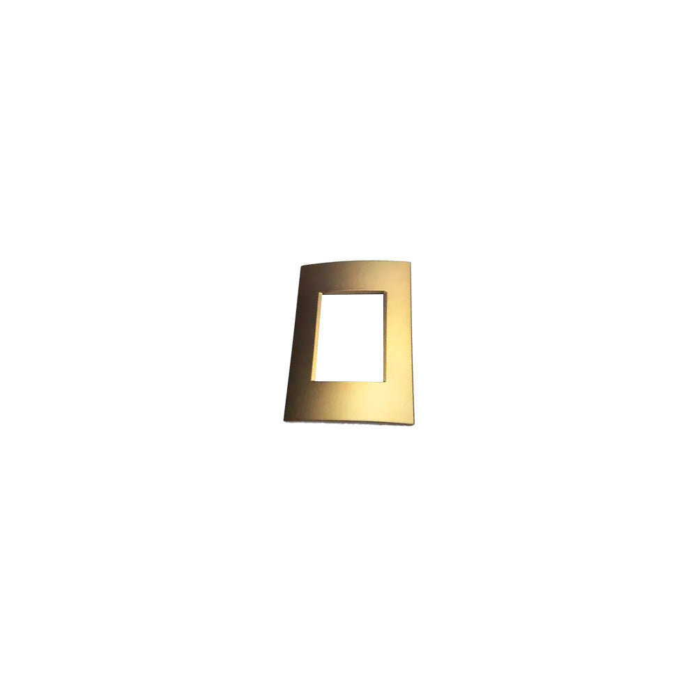 PLACA RECTANGULAR COLOR BRONCE 3 MOD. LNA4803BZ LIVING Y LIGHT