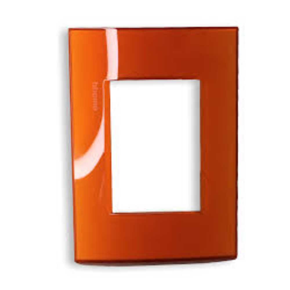 PLACA RECTANGULAR COLOR NARANJA 3 MOD. LNA4803OD LIVING Y LIGHT