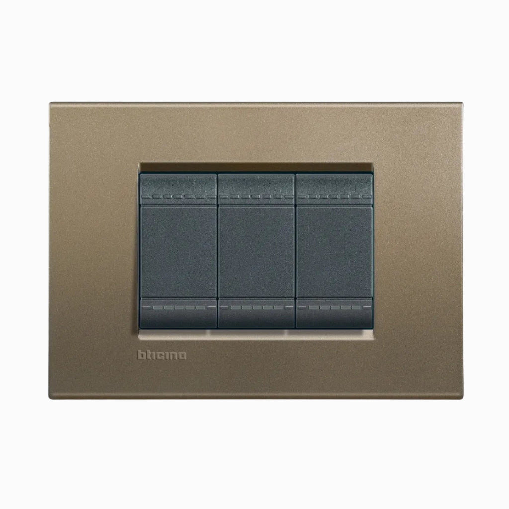 PLACA RECTANGULAR COLOR SQUARE 3 MOD. LNA4803SQ LIVING Y LIGHT