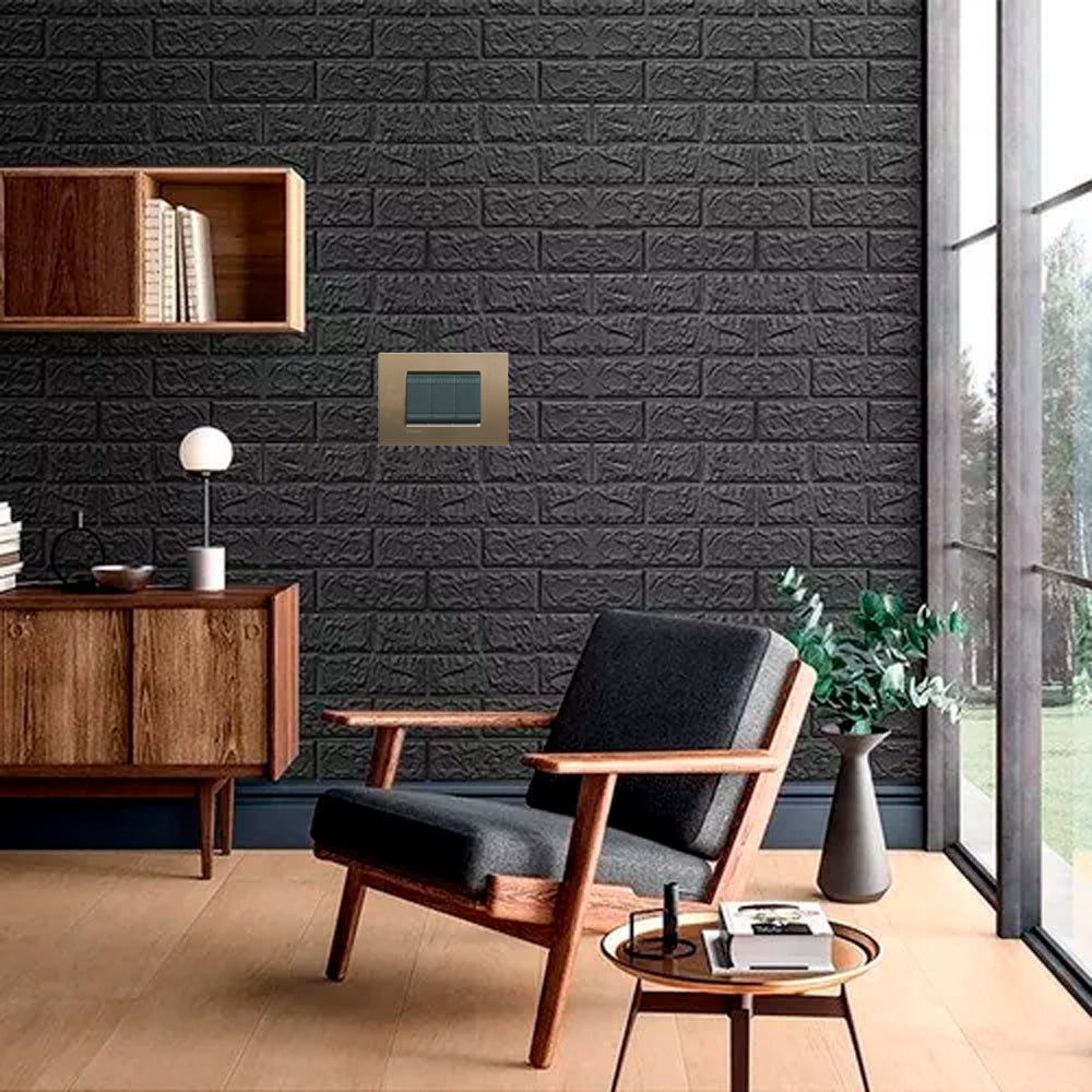 PLACA RECTANGULAR COLOR SQUARE 3 MOD. LNA4803SQ LIVING Y LIGHT