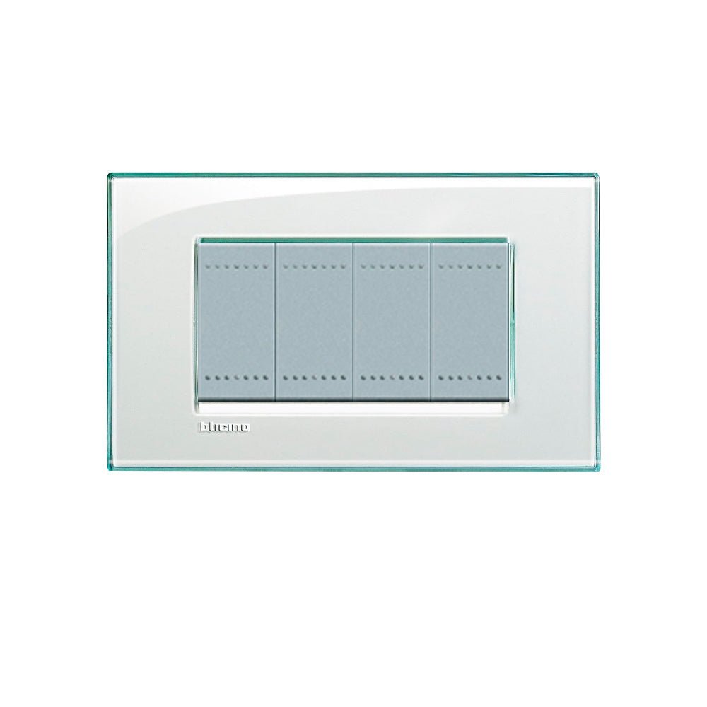 PLACA RECTANGULAR COLOR AGUAMARINA 4 MOD. LNA4804KA LIVING Y LIGHT