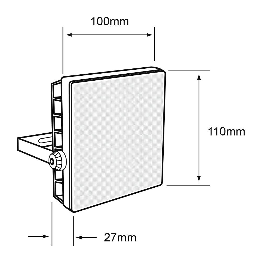 REFLECTOR EXTERIOR DE LED10W100-240V6500K *** OFRECER P27506 *** ***TECNOLITE HAE***