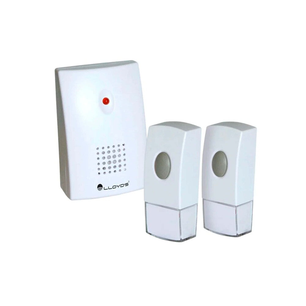 TIMBRE INALAMBRICO 8 MELODIAS 90DB 50M FUNC BATERIAS LLOYDS