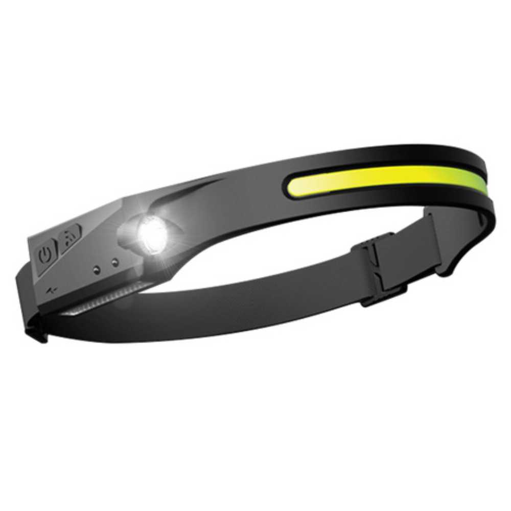 LAMPARA PORTATIL MINERO 3.7V 6500K NEGRO