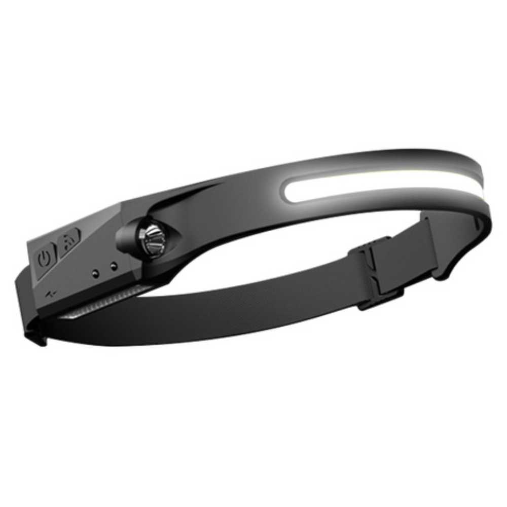 LAMPARA PORTATIL MINERO 3.7V 6500K NEGRO