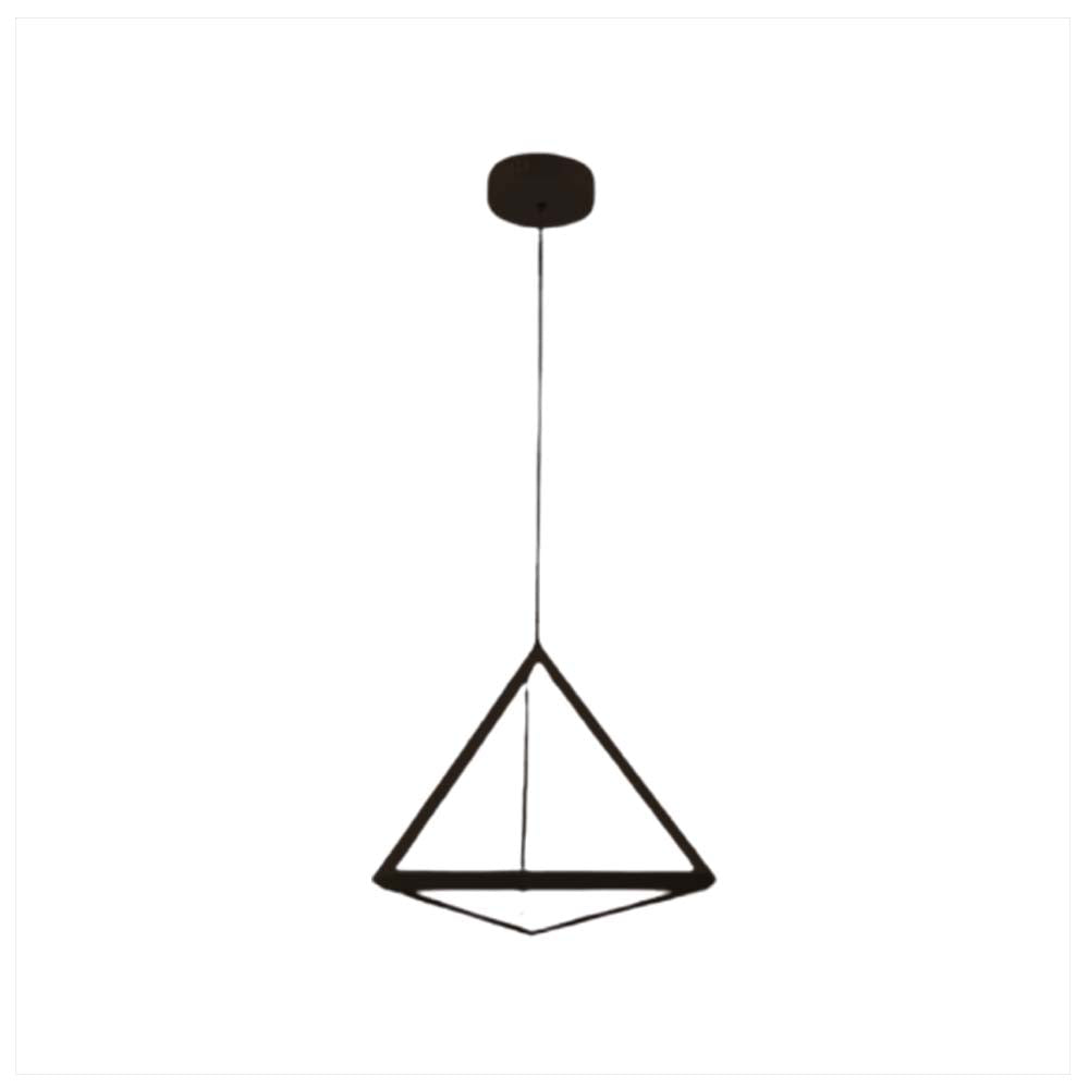 COLGANTE PIRAMIDE LED DE 25 WATTS BCO NEUTRO 4000K PARA INTERIOR 110-220 VOLTS